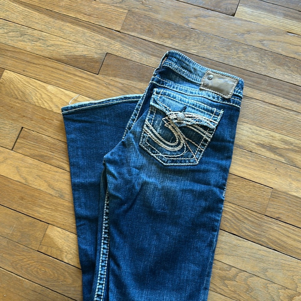 Silver jeans bootcut, great condition!